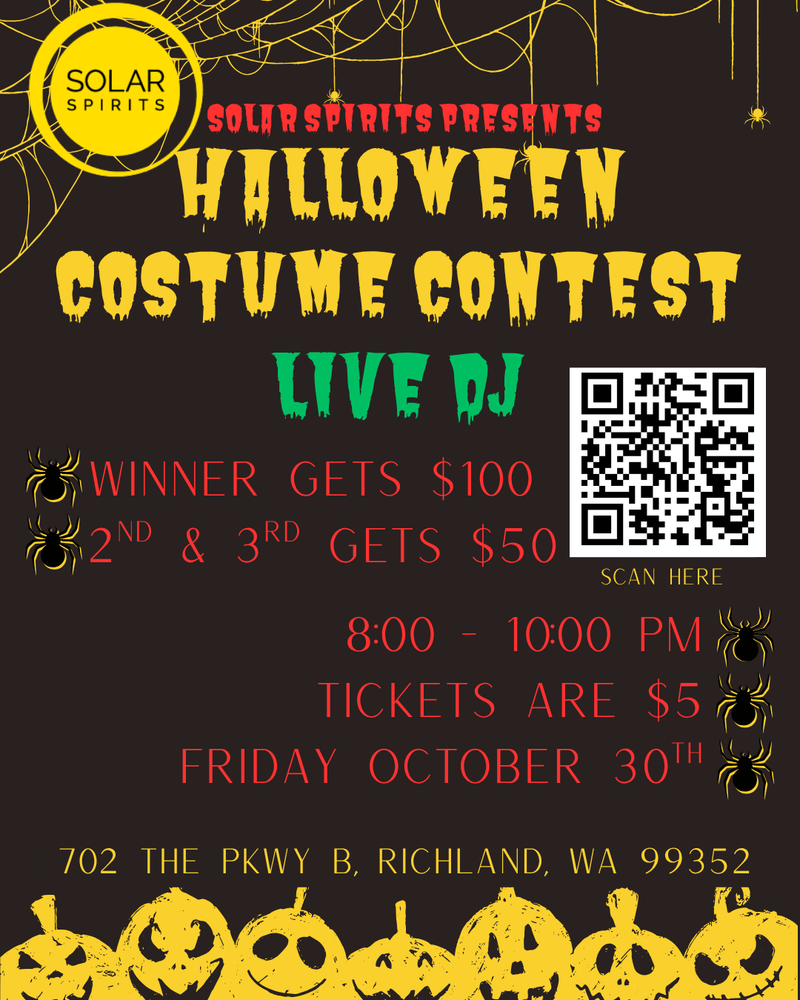 Solar Spirits presents: Spirits of the Night — A Solar Halloween!