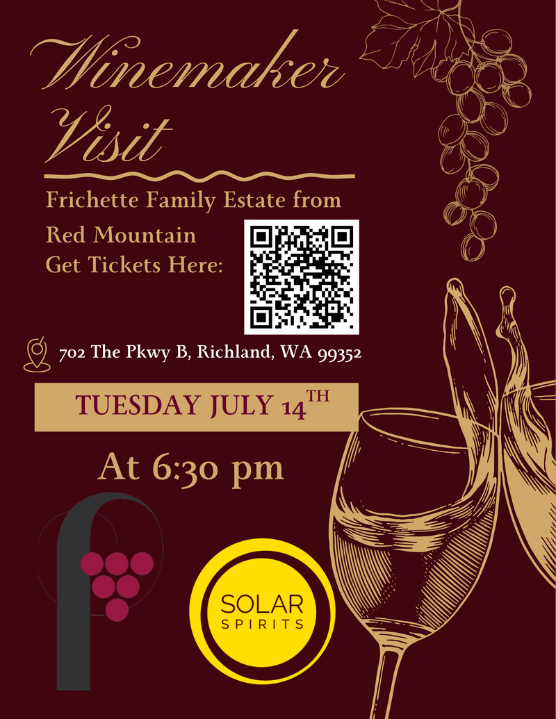 Frichette, Visiting Winemaker!