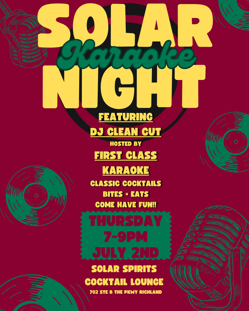 Karaoke Night at Solar Spirits