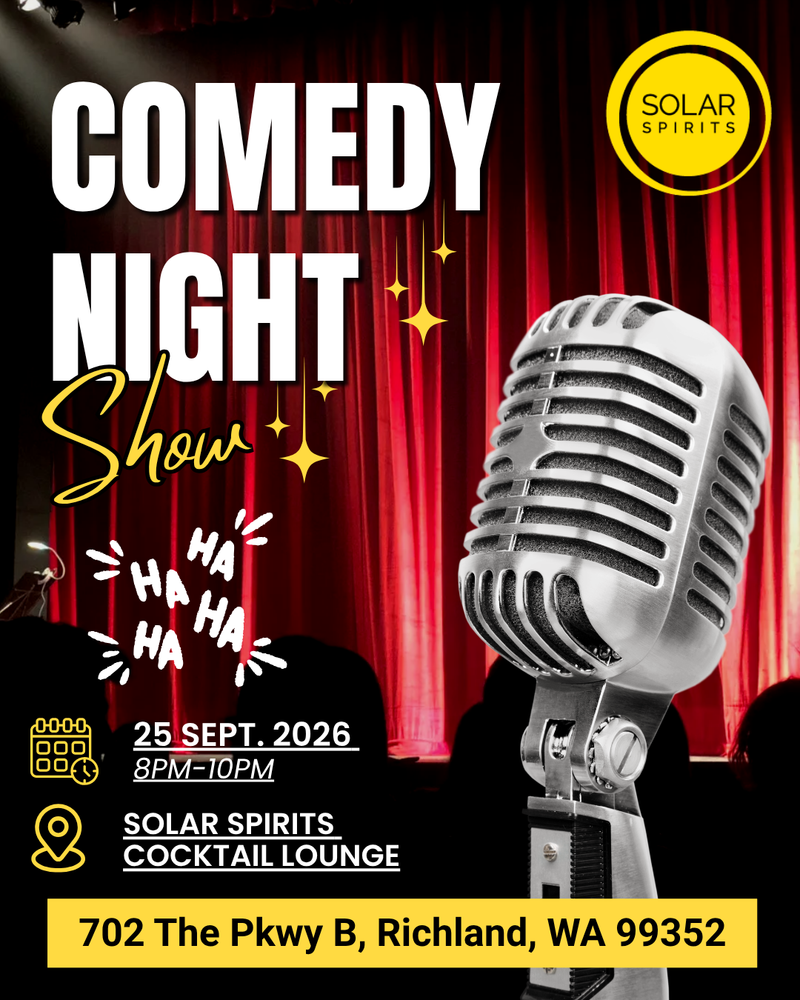 Comedy Night at Solar Spirits!