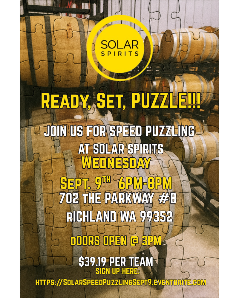 Speed Puzzling at Solar Spirits!